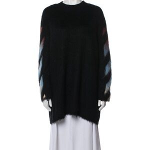 Off-White Black Crew Neck Sweater